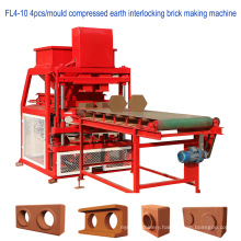 High quality compressed earth interlock block making machine for construction